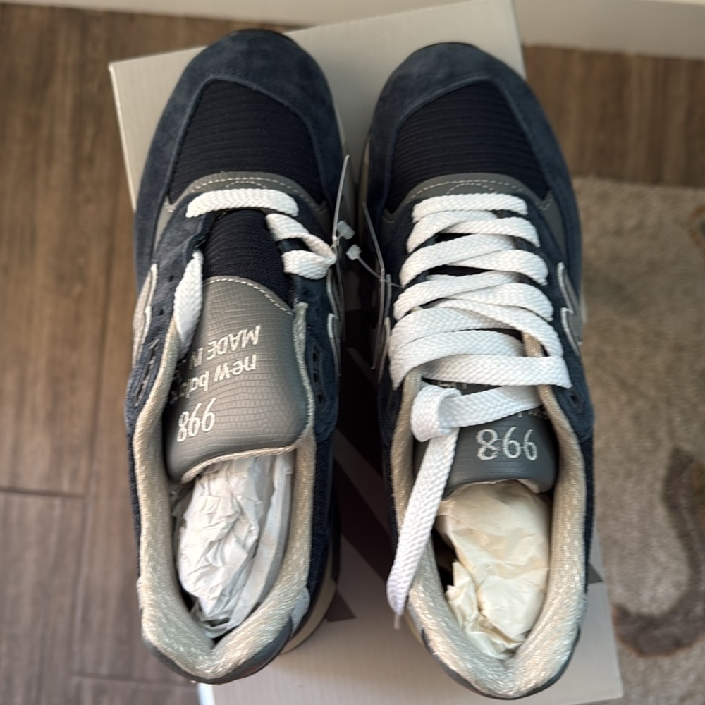 New Balance 998 navy/silver EU38 - Picture 6 of 7